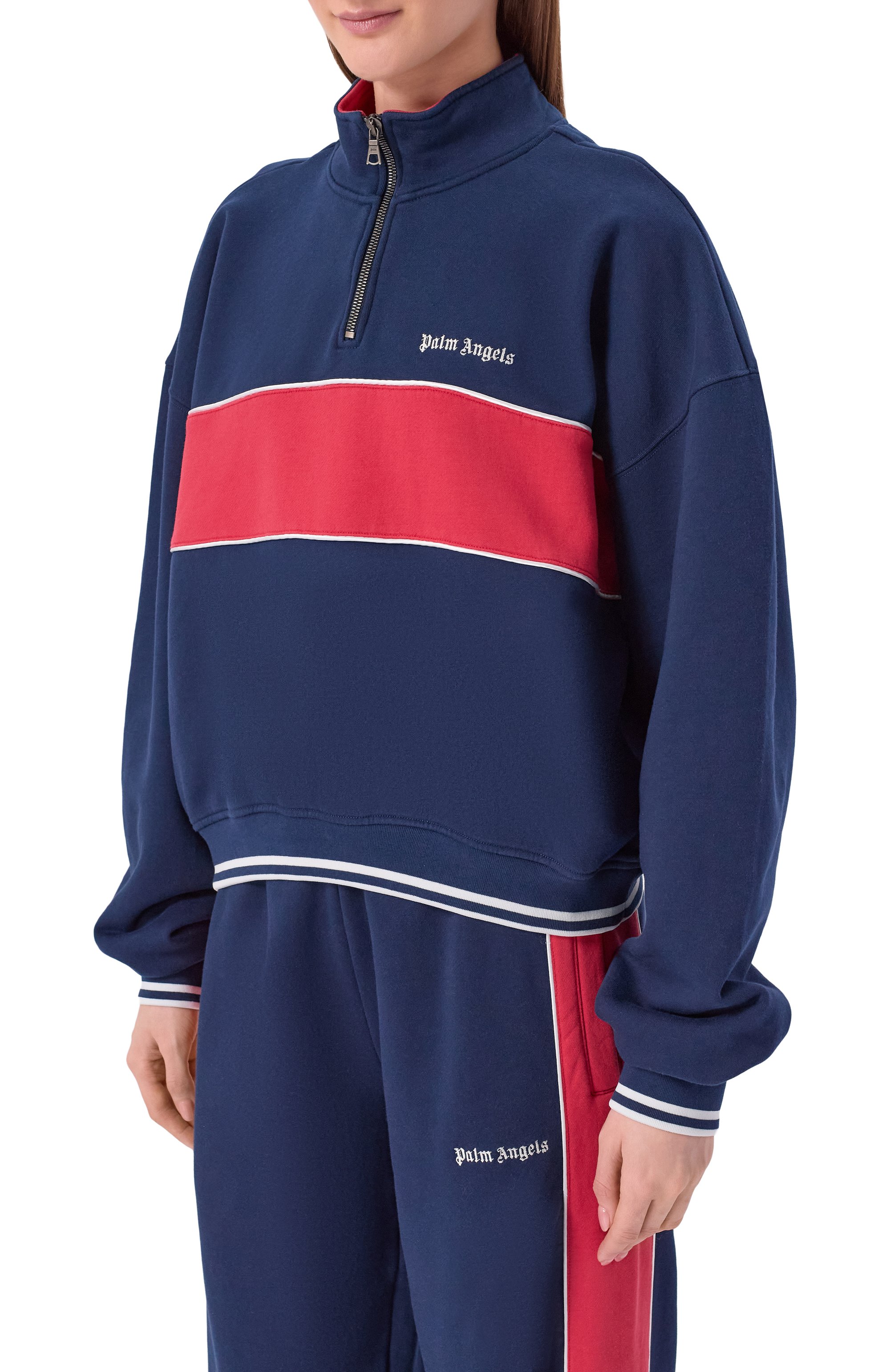 Хлопковый анорак PALM ANGELS, арт. PWBA05HS26FLE001, фото 3