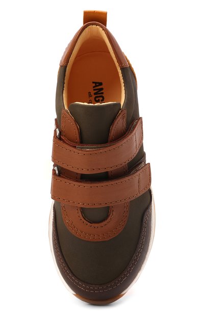 Кожаные кроссовки ANGULUS, арт. 3300-101/18-29, фото 4