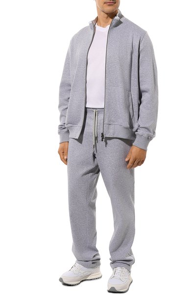 Хлопковая толстовка CAPOBIANCO, арт. MZIP.TS00/58-60, фото 2