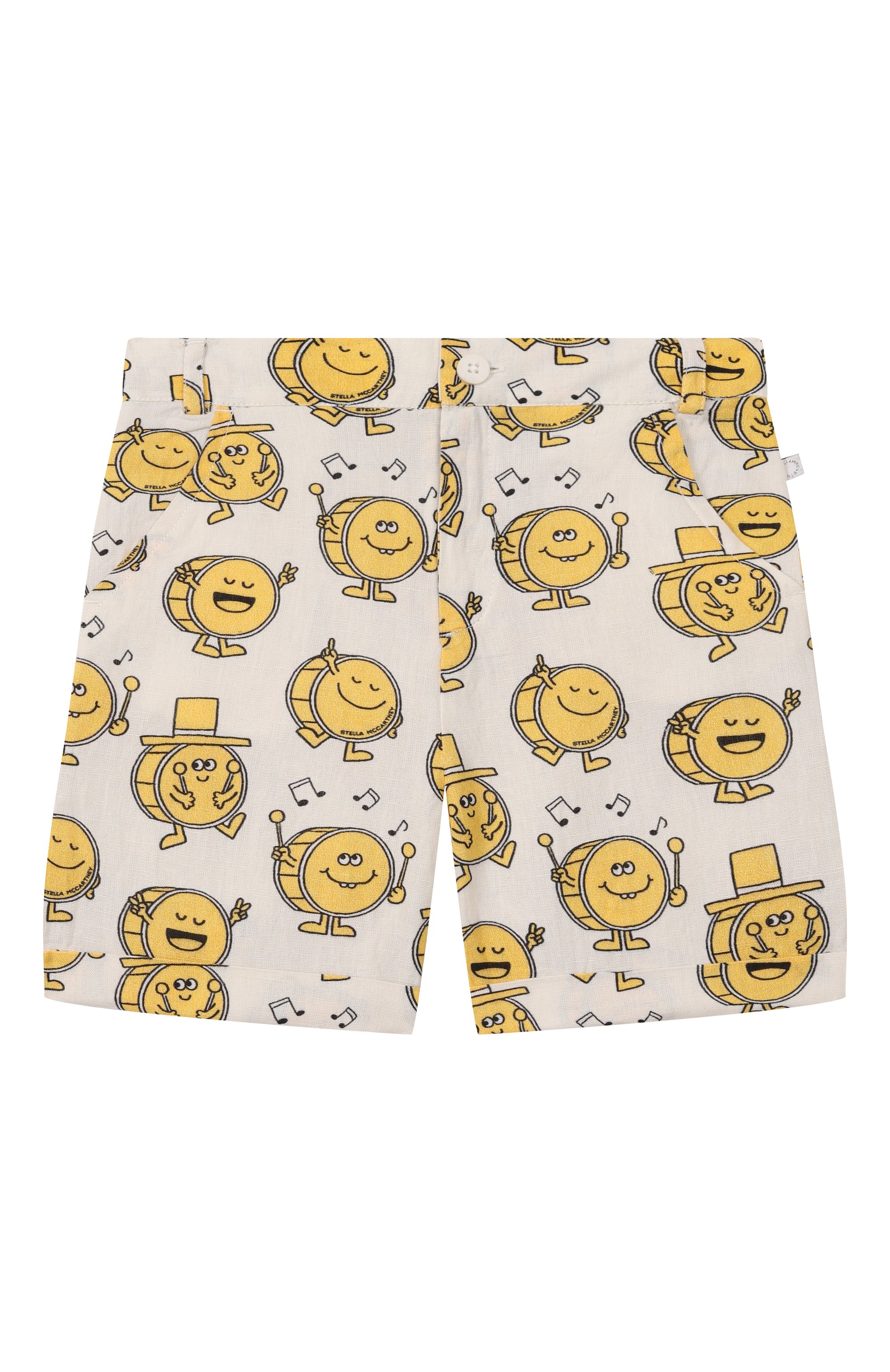 Шорты из хлопка и льна STELLA MCCARTNEY, арт. TY6519, фото 1
