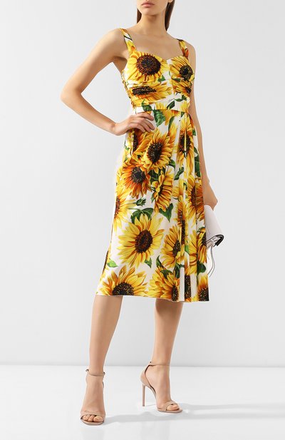 Шелковое платье DOLCE & GABBANA, арт. F6E6HT/FSAYW, фото 2