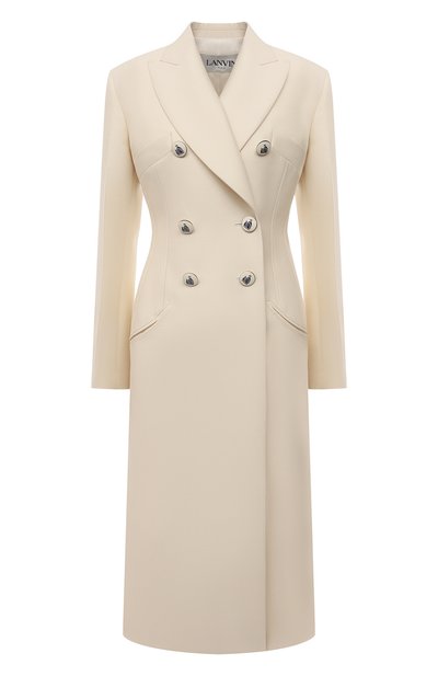 Женское пальто из шерсти и шелка LANVIN, арт. RW-C00001-4184-E21