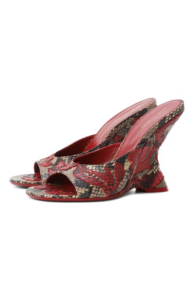 Женские кожаные мюли DRIES VAN NOTEN, арт. WS251/1646/999