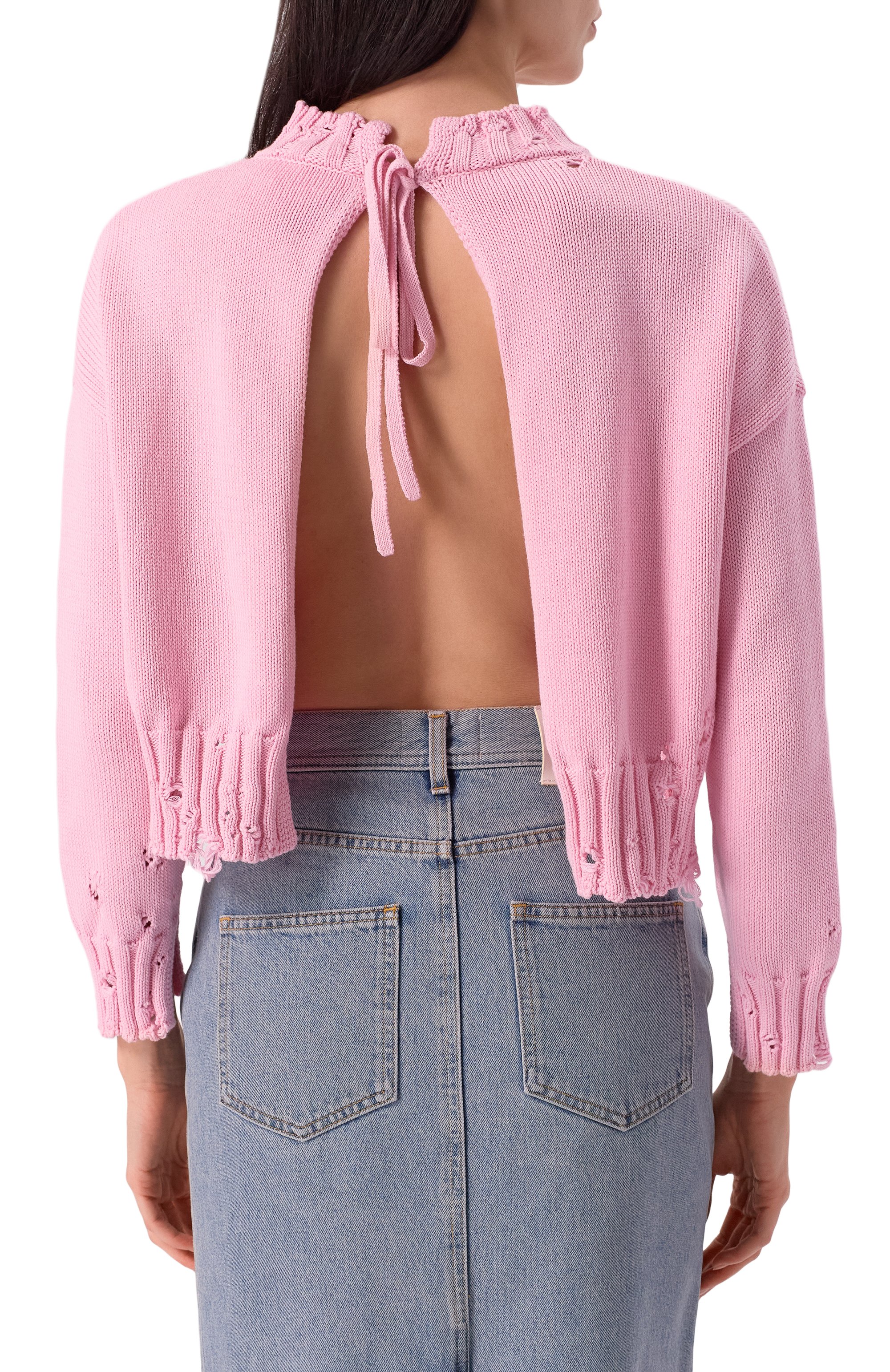 Хлопковый свитер MARNI, арт. GCMD0579A0/UFC652, фото 4