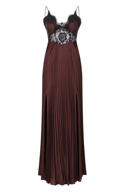 Женское атласное платье SELF-PORTRAIT, арт. SS26-157X-BR