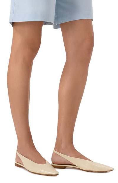 Кожаные балетки sofia sling BOTTEGA VENETA, арт. 827702/V3H90, фото 3