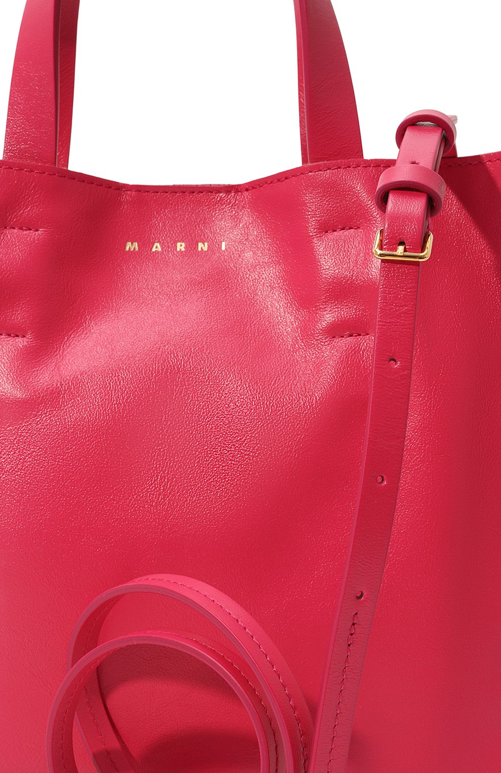 Сумка-тоут museo MARNI фуксия цвета по цене 131500 руб., арт. SHMP0069L2/P5272, фото 3 Сумка-тоут museo MARNI, арт. SHMP0069L2/P5272, фото 3