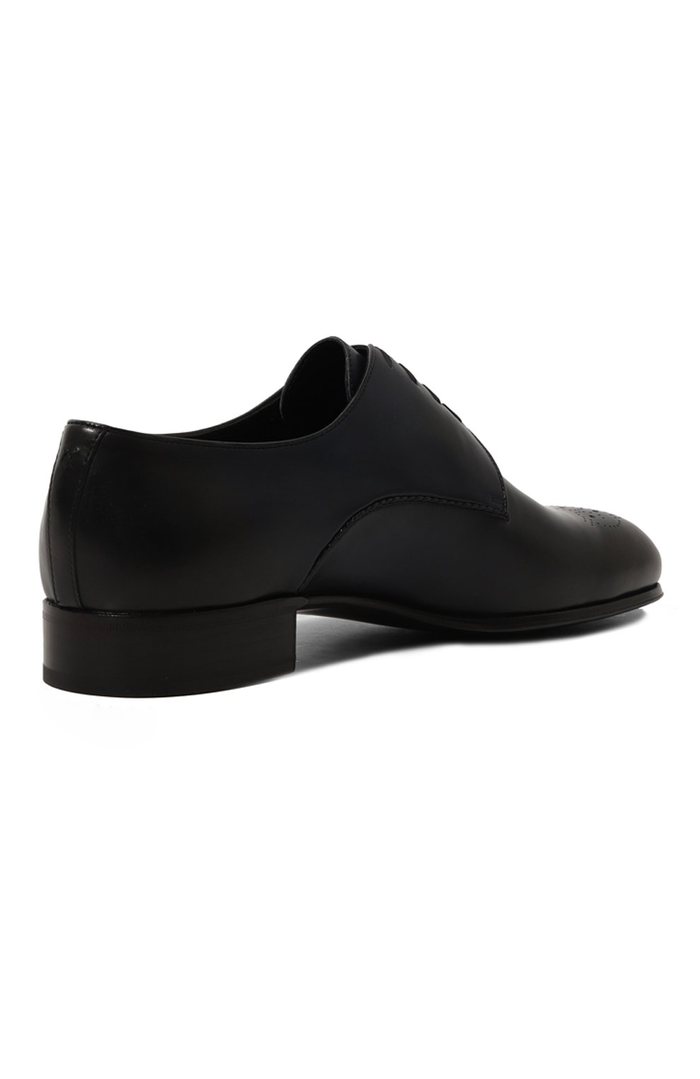 Кожаные дерби ARTIOLI темно-синего цвета по цене 175500 руб., арт. 6S519/BIS/BUFFERED CALF, фото 5 Кожаные дерби ARTIOLI, арт. 6S519/BIS/BUFFERED CALF, фото 5