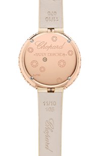 Часы icons round CHOPARD бесцветного цвета по цене 5057000 руб., арт. 205369-5002, фото 3 Часы icons round CHOPARD, арт. 205369-5002, фото 3