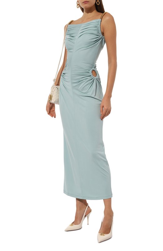 Кожаные туфли VLogo Valentino 5W2S0JE0/EEY Кремовый  5W2S0JE0/EEY Фото 2