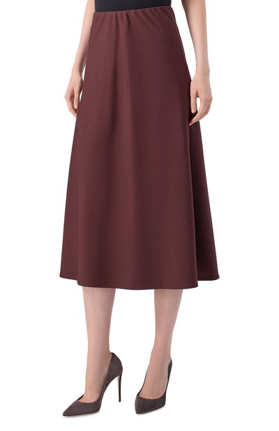 Юбка из шерсти и вискозы BRUNELLO CUCINELLI, арт. MB143G3634, фото 3