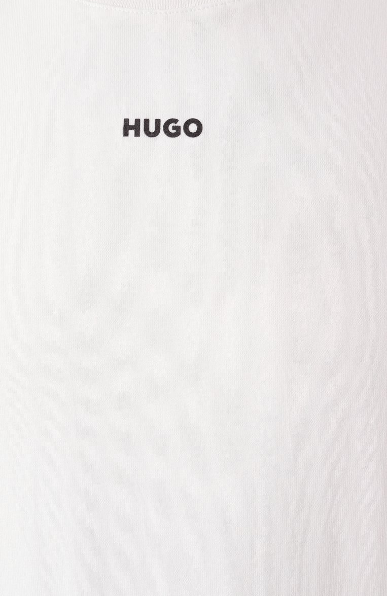 Хлопковая футболка HUGO, арт. 50488330, фото 1