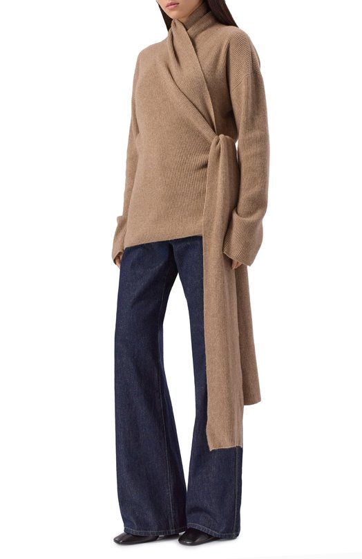 Кашемировый кардиган Uma Wang W1 W UK7136 Бежевый  W1 W UK7136 Фото 3