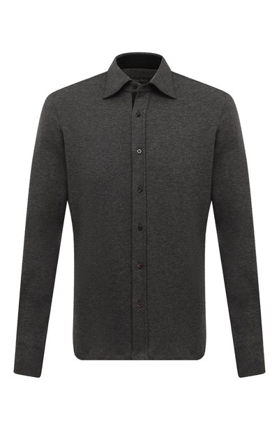 Мужская рубашка из хлопка и кашемира STEFANO RICCI, арт. CJ007040/TE2602