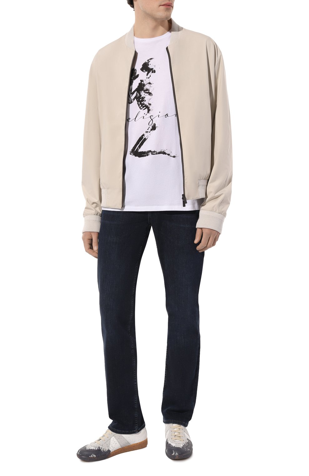 Джинсы standard 7 FOR ALL MANKIND темно-синего цвета по цене 27450 руб., арт. JSMNB80SAR, фото 2 Джинсы standard 7 FOR ALL MANKIND, арт. JSMNB80SAR, фото 2