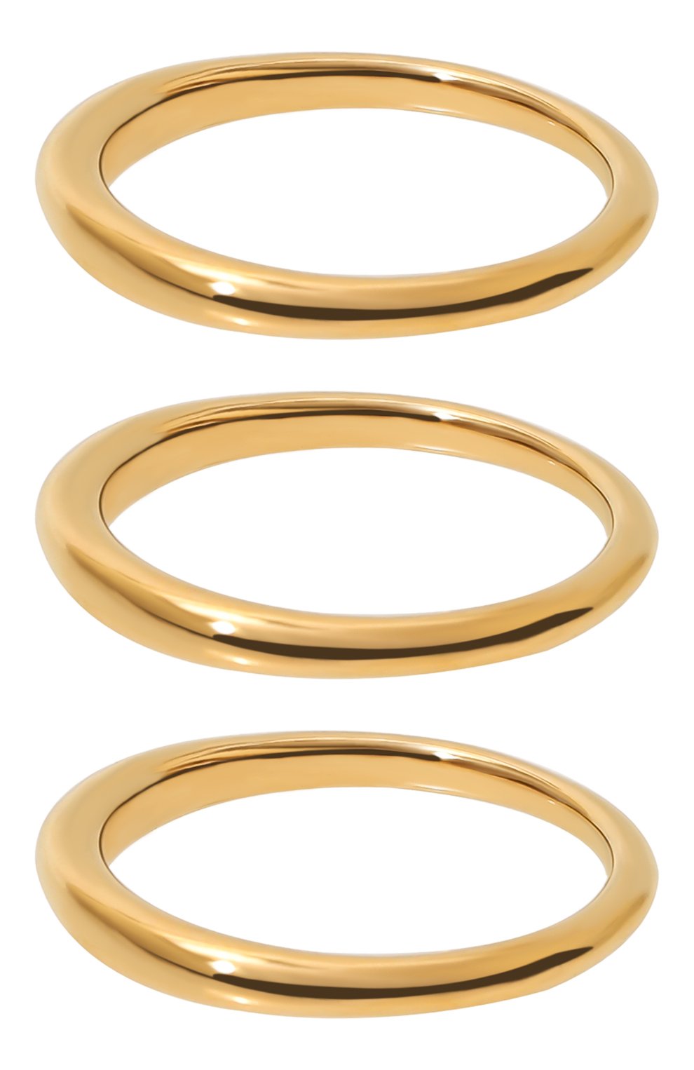 Комплект из трех колец LUV AJ, арт. CAM-R-ARS-G-6, фото 3