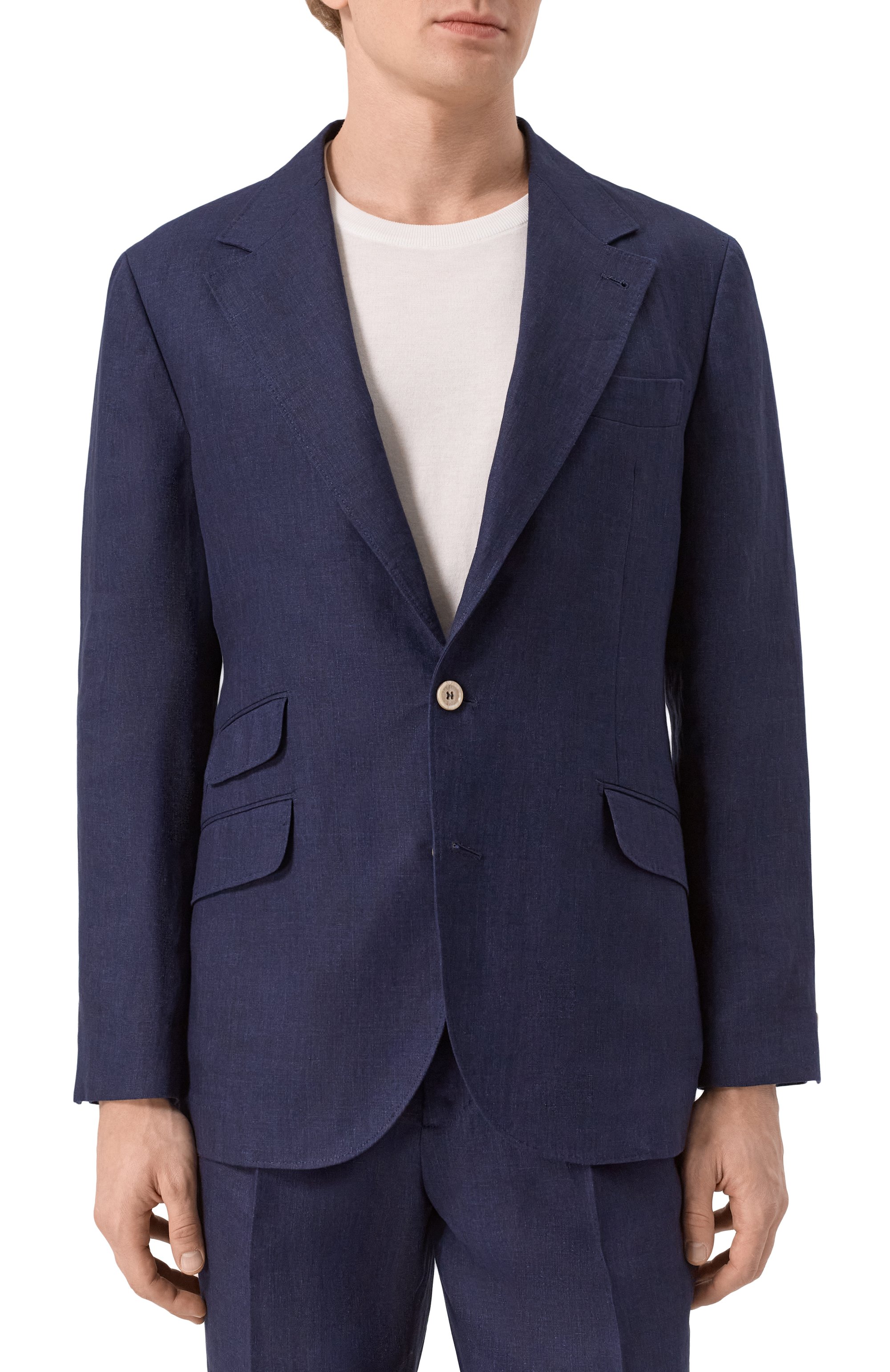 Льняной костюм BRUNELLO CUCINELLI, арт. MB430LDWH, фото 4