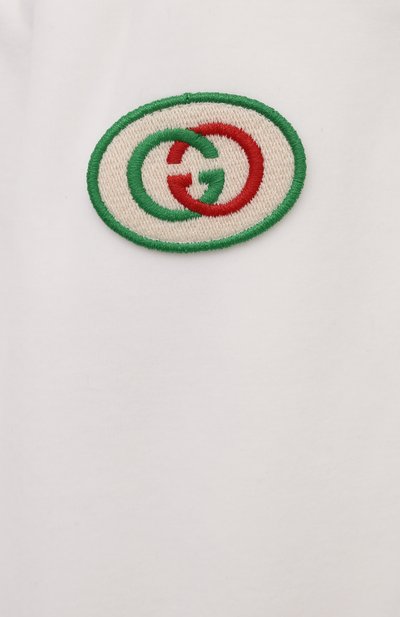 Хлопковые шорты GUCCI, арт. 678642/XJDYG, фото 5