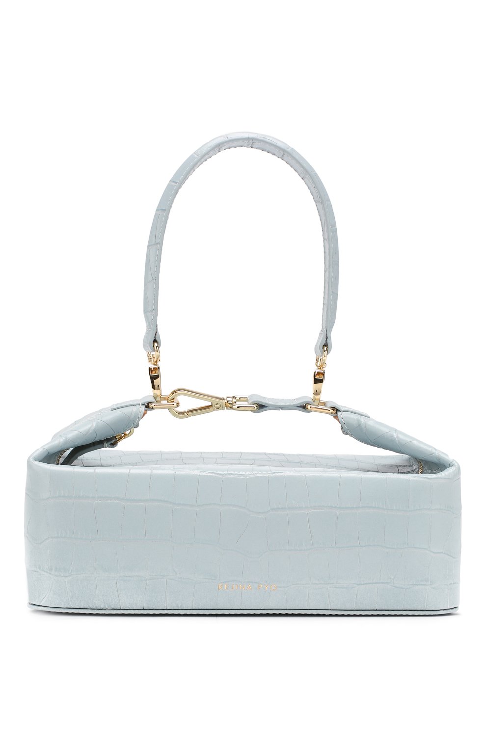 Сумка olivia REJINA PYO, арт. B13-L05/LEATHER CR0C/DUCK EGG BLUE, фото 1