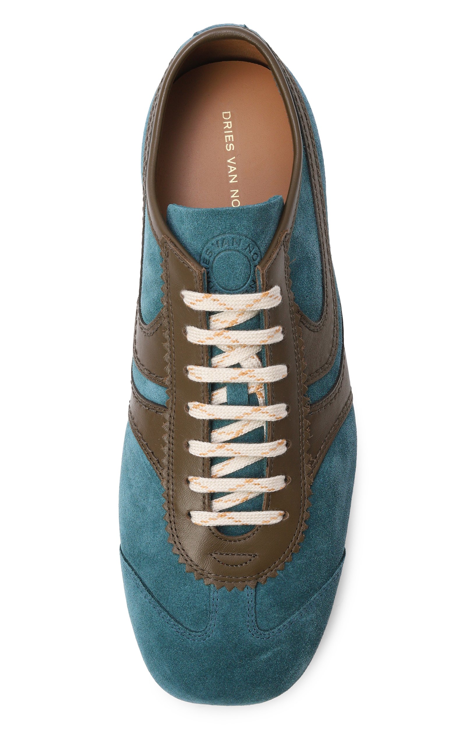 Замшевые кеды DRIES VAN NOTEN, арт. 021700/0132, фото 5