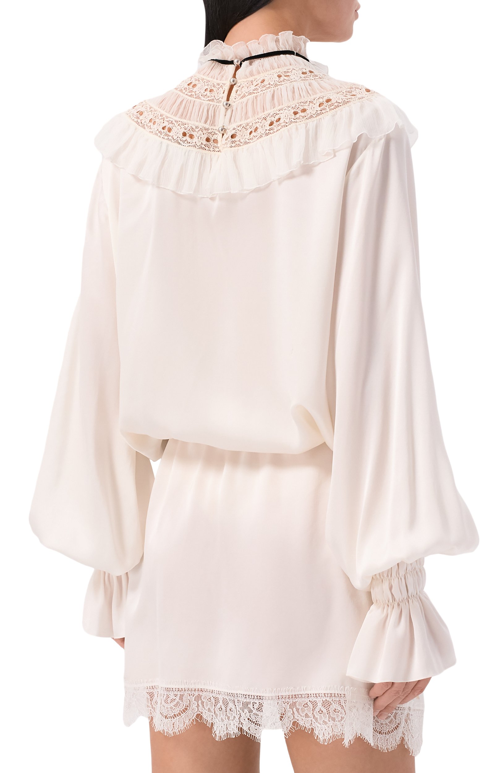 Шелковое платье ANN DEMEULEMEESTER, арт. B0014415/FA134, фото 3