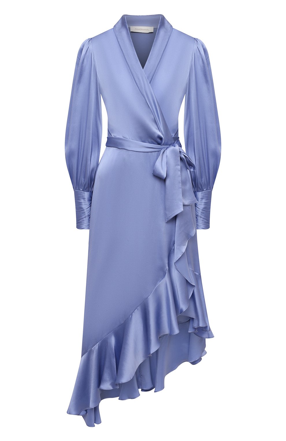 Атласное платье ZIMMERMANN, арт. 8066DRC0N, фото 1
