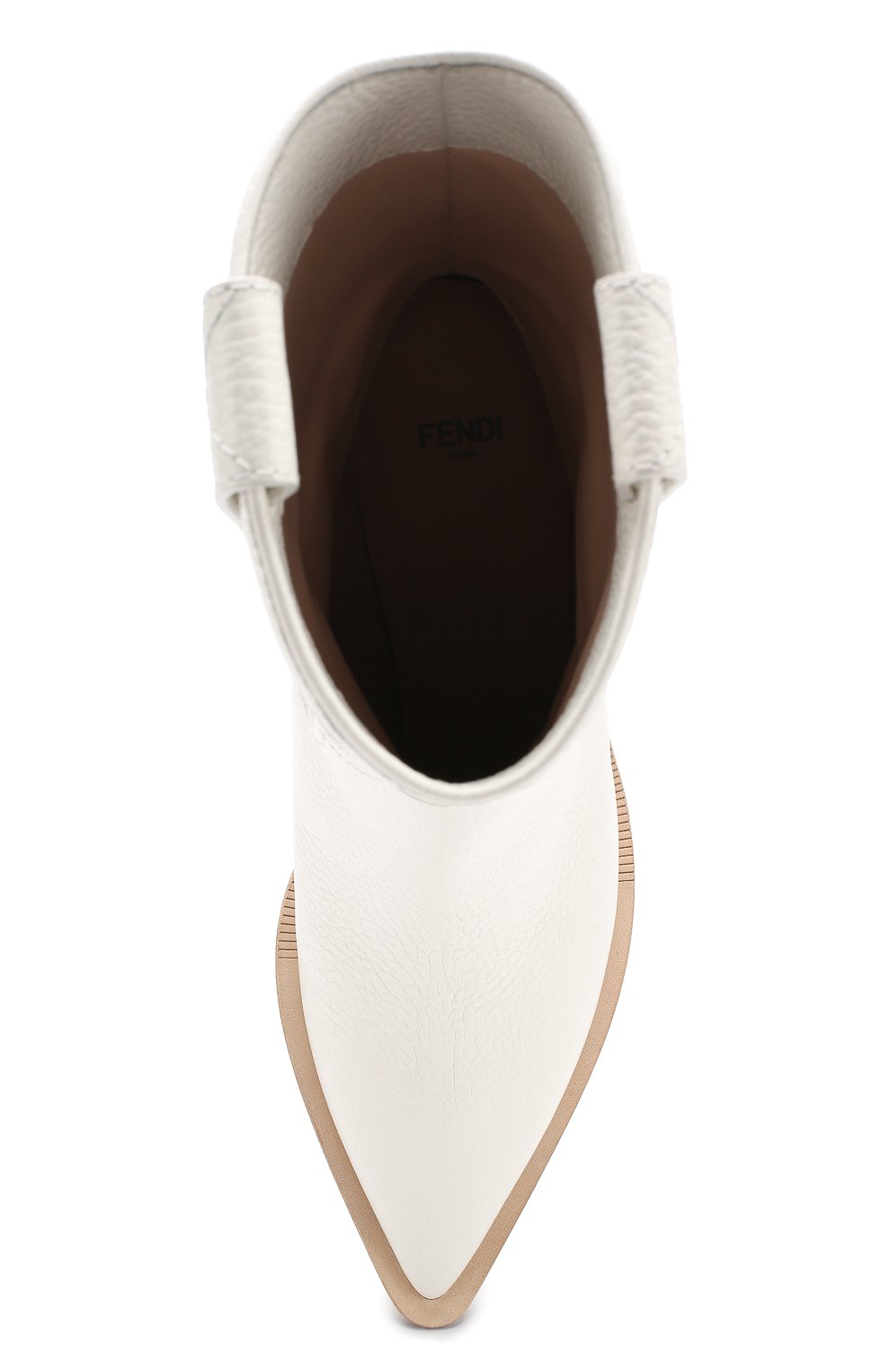 Кожаные сапоги на устойчивом каблуке FENDI, арт. 8T6785 A3SZ, фото 5