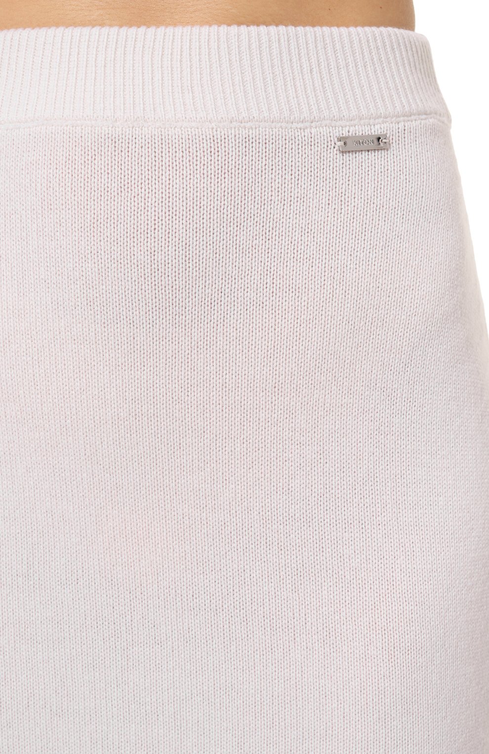 Кашемировая юбка KITON белого цвета по цене 118500 руб., арт. D547482015320153, фото 5 Кашемировая юбка KITON, арт. D547482015320153, фото 5