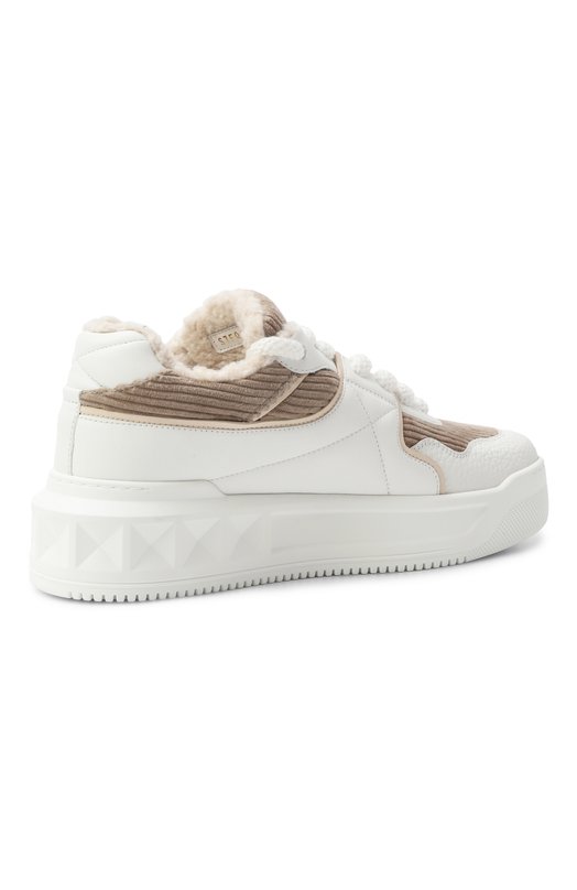 Комбинированные кеды One Stud XL Valentino 7W2S0FQ4/IIG Белый  7W2S0FQ4/IIG Фото 5