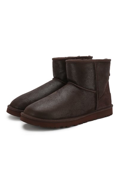 Кожаные сапоги classic mini bomber UGG, арт. 1007307_BJC, фото 1