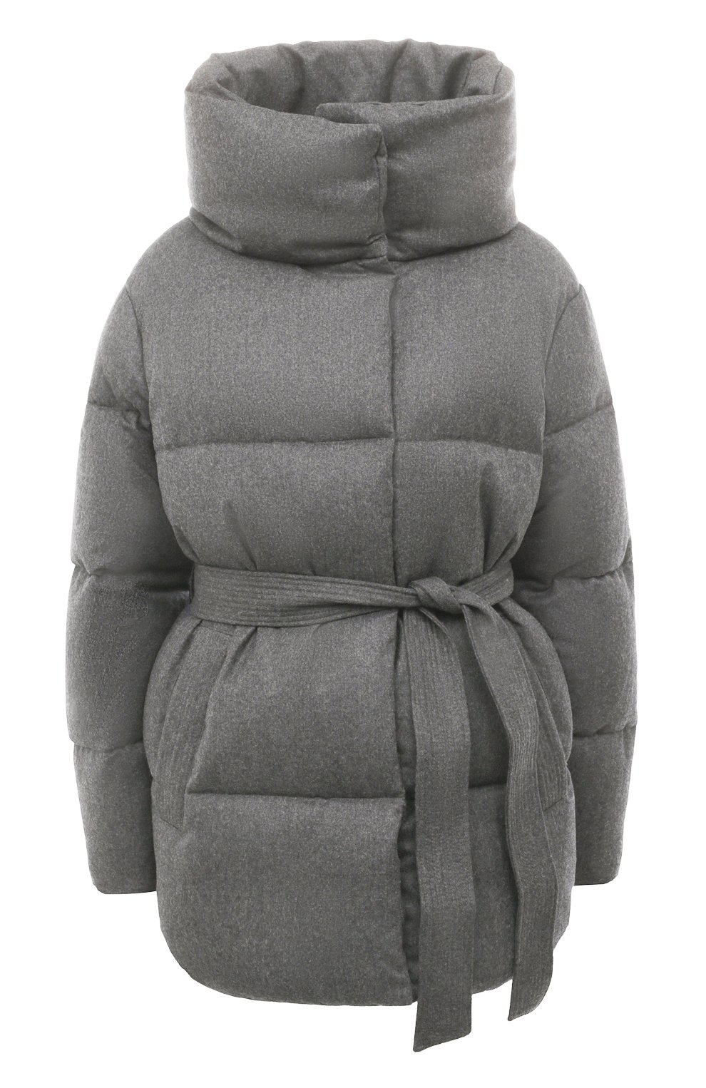 Пуховик HETREGO серого цвета по цене 89950 руб., арт. 8K740/FARREN, фото 1 Пуховик HETREGO, арт. 8K740/FARREN, фото 1