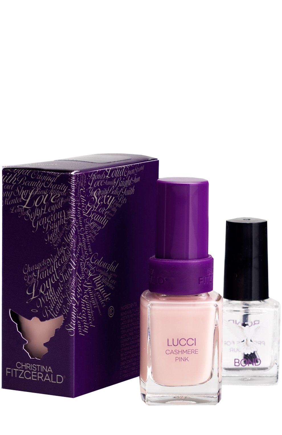 Лак для ногтей \розовый кашемир\" lucci cashmere pink + bond" CHRISTINA FITZGERALD, арт. 9333381000781, фото 1