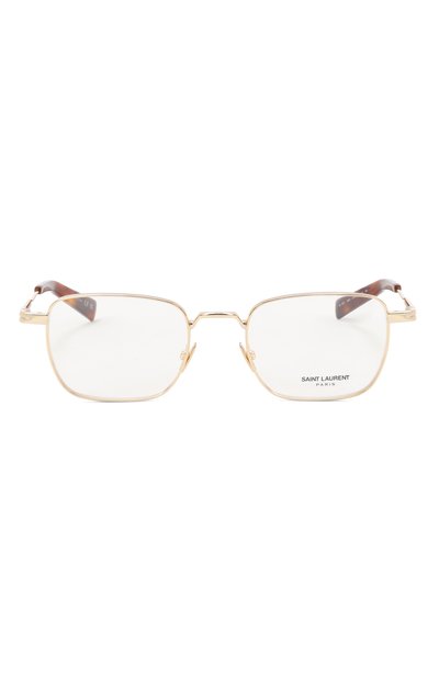 Оправа SAINT LAURENT золотого цвета по цене 40900 руб., арт. SL 729 006, фото 4 Оправа SAINT LAURENT, арт. SL 729 006, фото 4