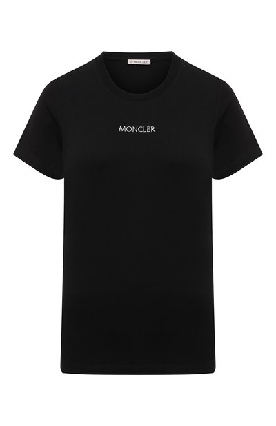 Женская хлопковая футболка MONCLER, арт. G1-093-8C7A6-10-829FB