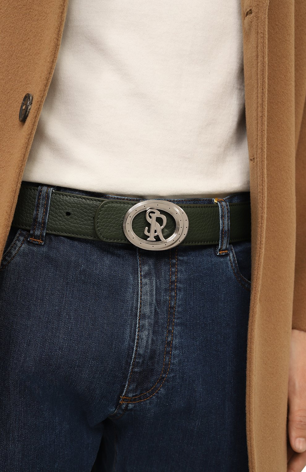 Кожаный ремень STEFANO RICCI, арт. N381VD/C528P, фото 2