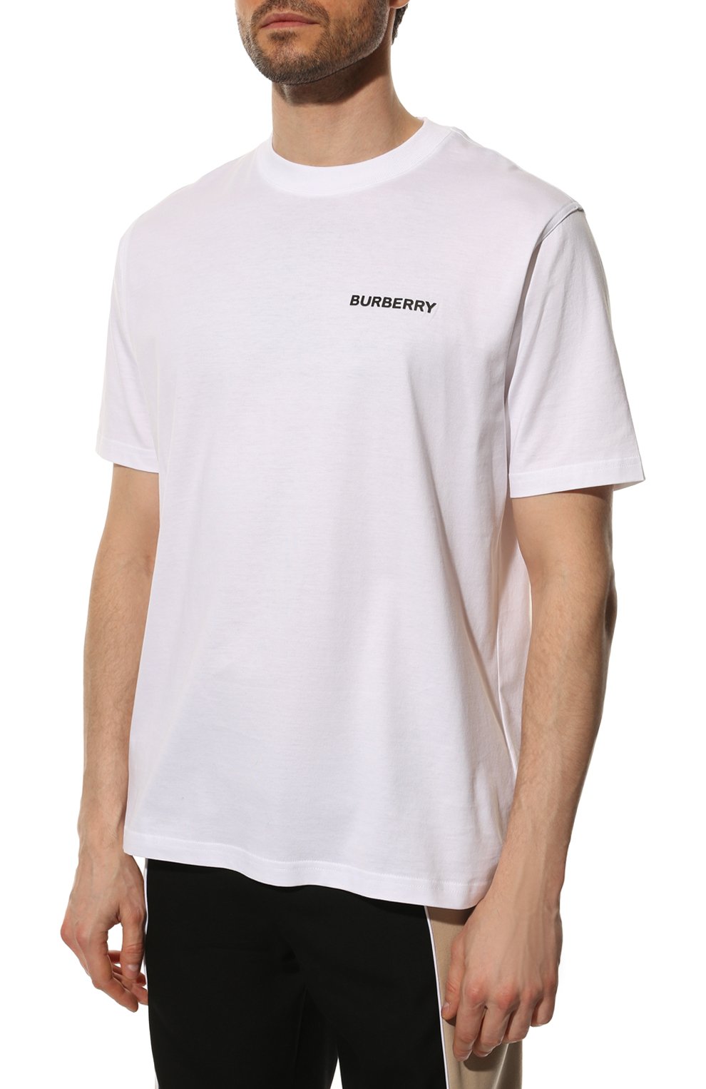 Хлопковая футболка BURBERRY, арт. 8050166, фото 3