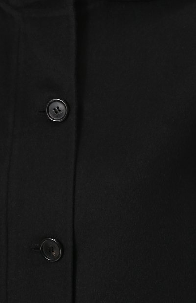 Однотонное шерстяное пальто с капюшоном PRADA, арт. P690GP-1P80-F0806, фото 5