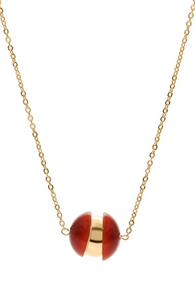 Подвеска на цепочке CRYSTALLINE JEWELLERY красного цвета по цене 9900 руб., арт. 583ММ, фото 3 Подвеска на цепочке CRYSTALLINE JEWELLERY, арт. 583ММ, фото 3