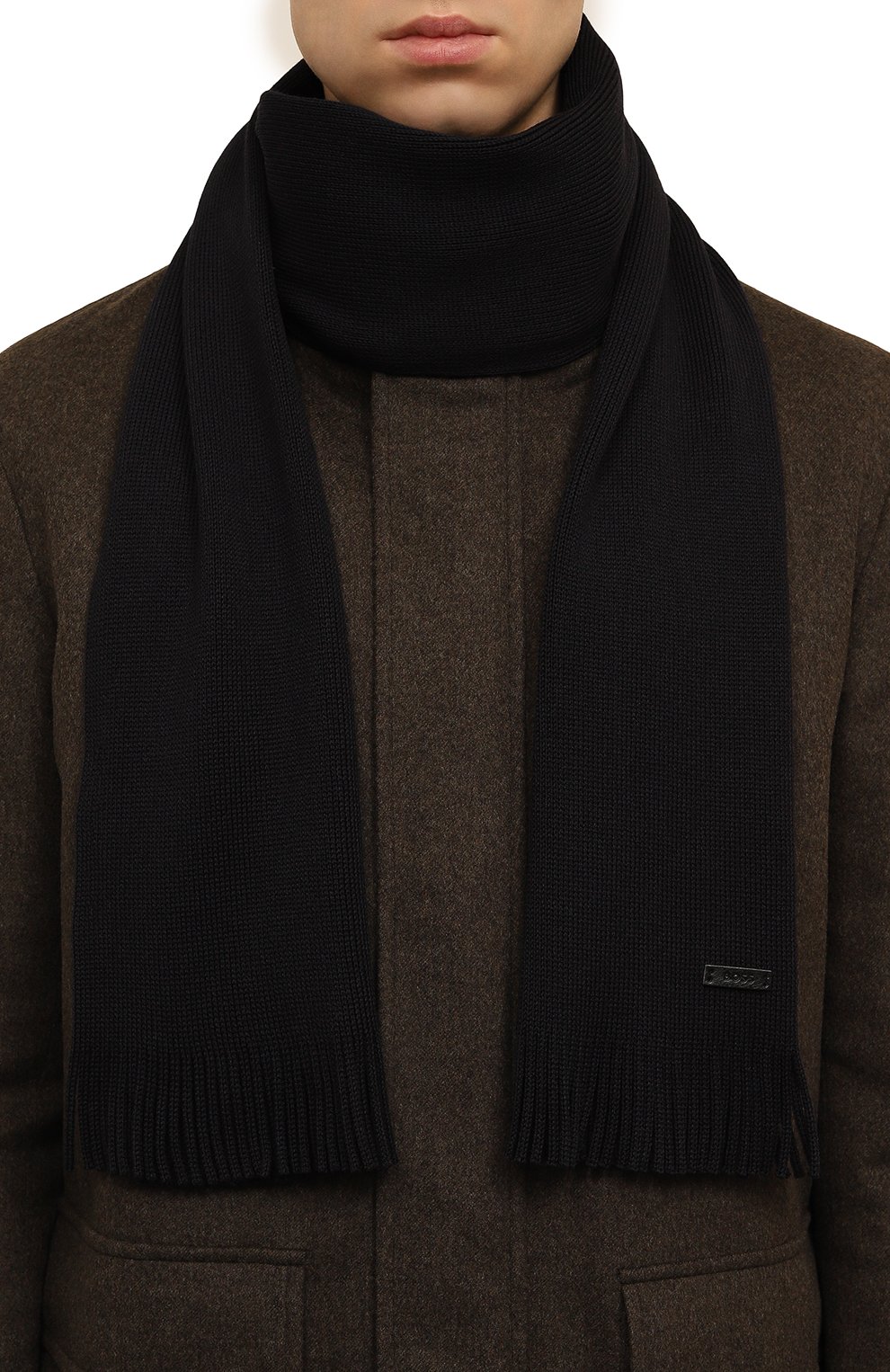 Шерстяной шарф BOSS, арт. 50495340, фото 2