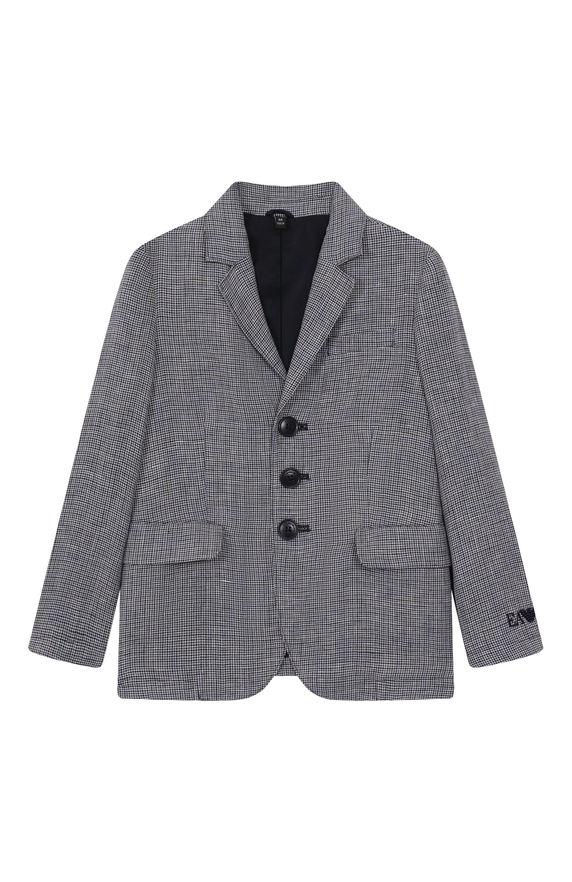 Льняной пиджак EMPORIO ARMANI, арт. EB000089/AF12972, фото 1