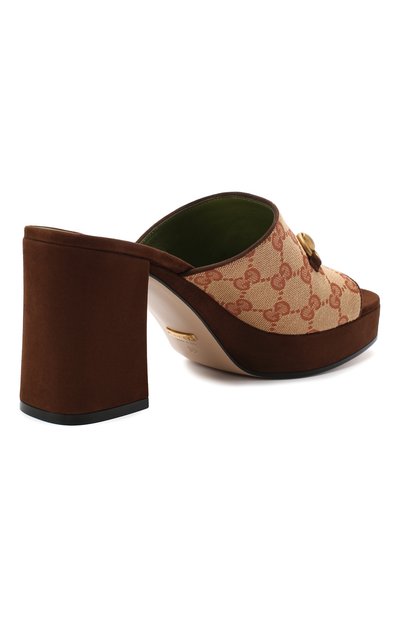 Текстильные мюли GUCCI, арт. 609344/G1730, фото 4