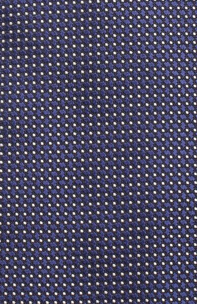 Шелковый галстук ZEGNA синего цвета по цене 19950 руб., арт. Z5E18/1XW, фото 3 Шелковый галстук ZEGNA, арт. Z5E18/1XW, фото 3