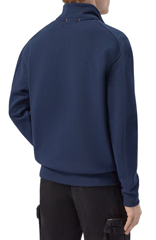 Хлопковая толстовка Parajumpers 26SM-PM FLR H02 Синий  26SM-PM FLR H02 Фото 4