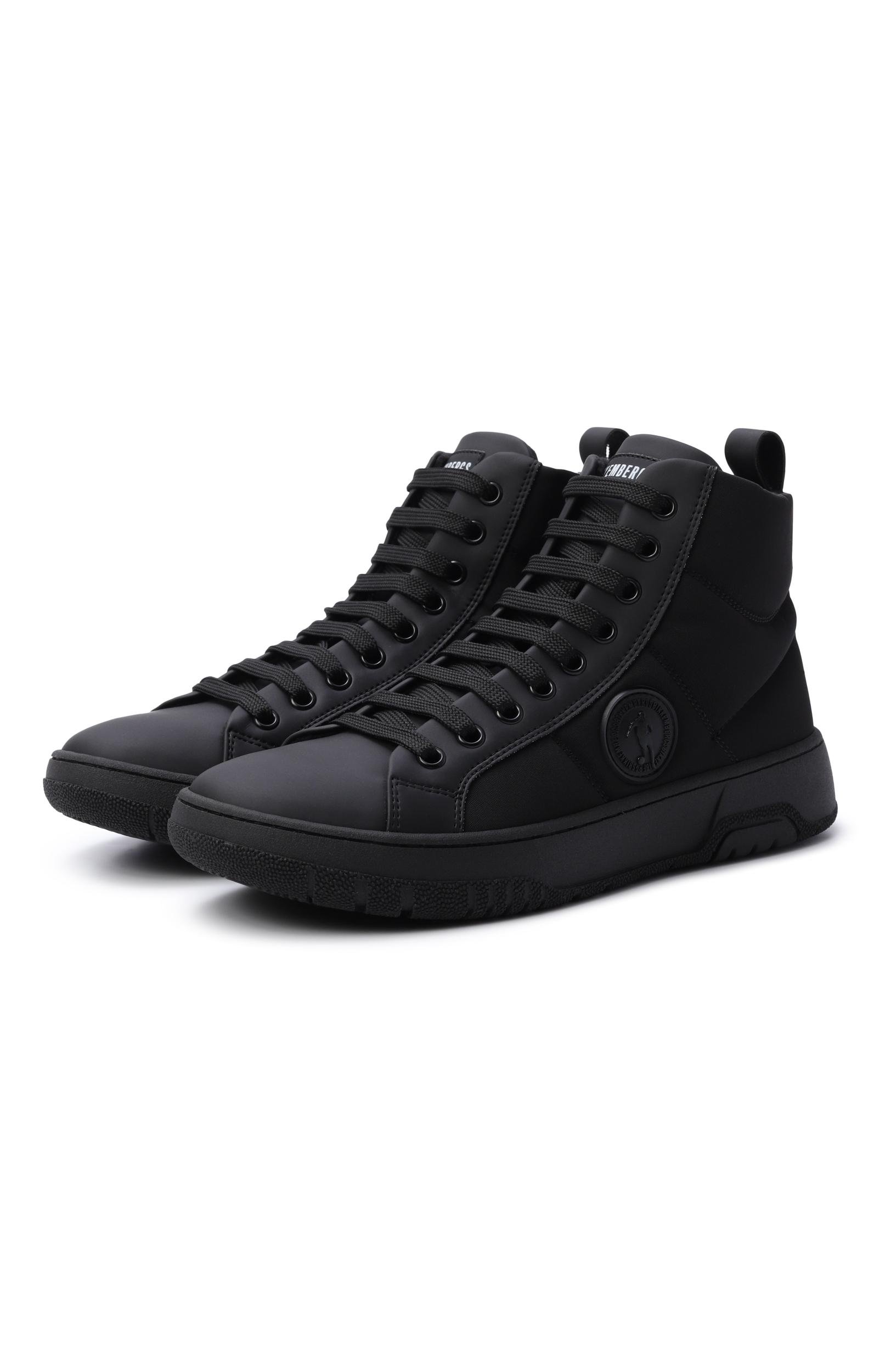 Комбинированные кеды DIRK BIKKEMBERGS, арт. K4B9-21972/1881_001, фото 1