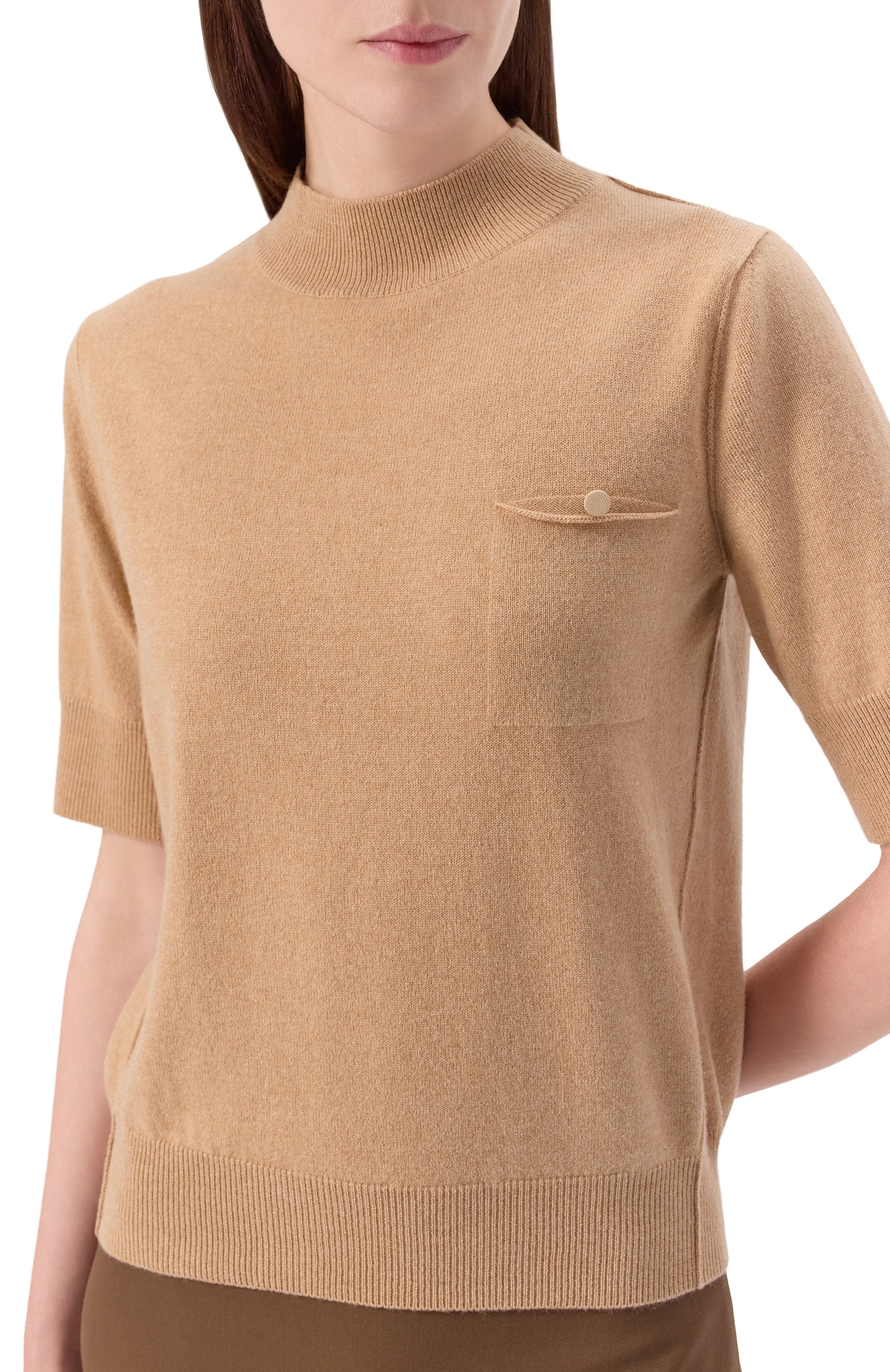 Пуловер из шерсти и кашемира LORENA ANTONIAZZI, арт. TM13A/2472, фото 5