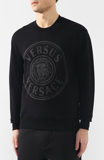 Хлопковый свитшот VERSUS VERSACE, арт. BU90723/BJ10390, фото 3