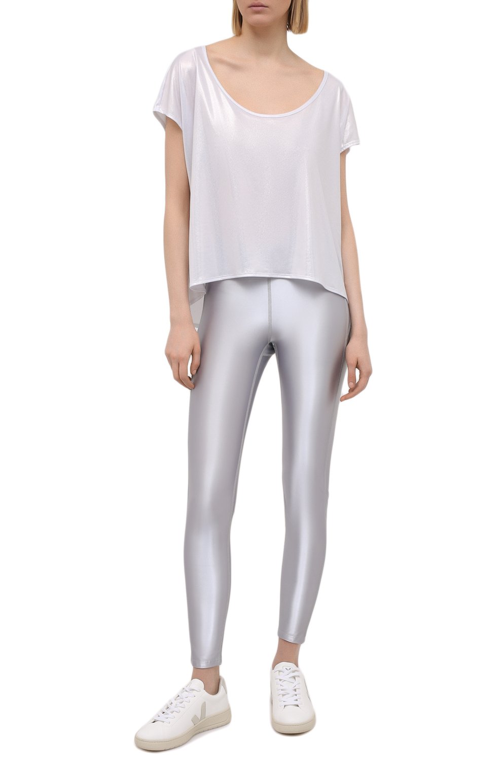 Топ HEROINE SPORT серого цвета по цене 6985 руб., арт. HS-2-116/H0LIDAY 20, фото 2 Топ HEROINE SPORT, арт. HS-2-116/H0LIDAY 20, фото 2