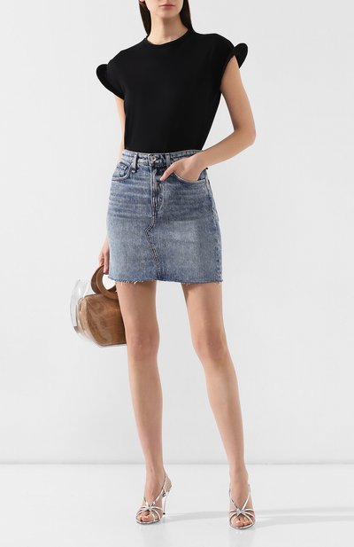 Джинсовая юбка RAG AND BONE, арт. W1B16I449AVE, фото 2