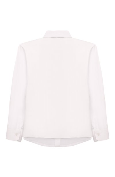 Хлопковая рубашка VARCI белого цвета по цене 15200 руб., арт. VR2467U, фото 2 Хлопковая рубашка VARCI, арт. VR2467U, фото 2