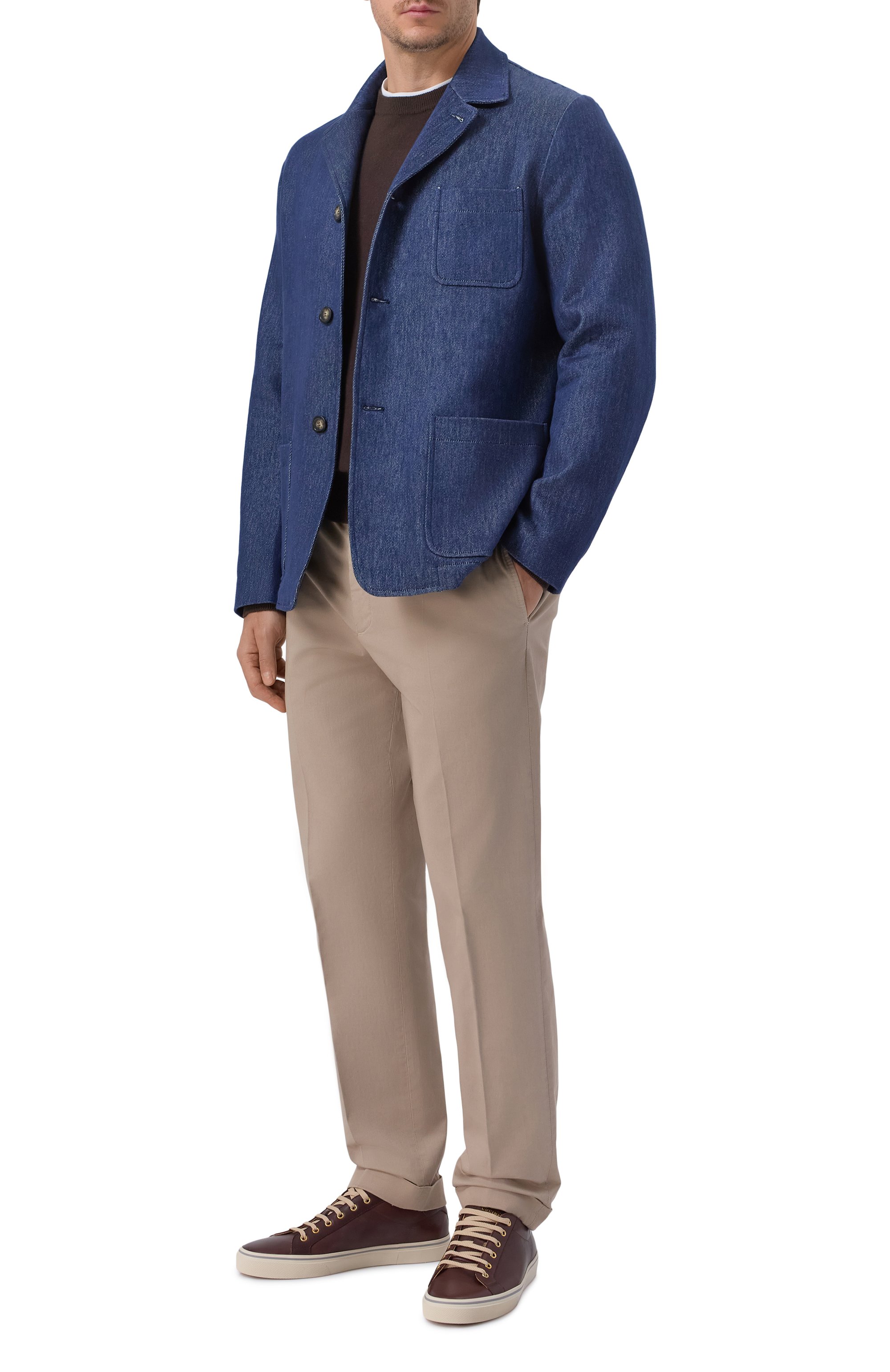 Пиджак из хлопка и льна JACOB COHEN, арт. JUM_I0011 003 T877A RW, фото 2